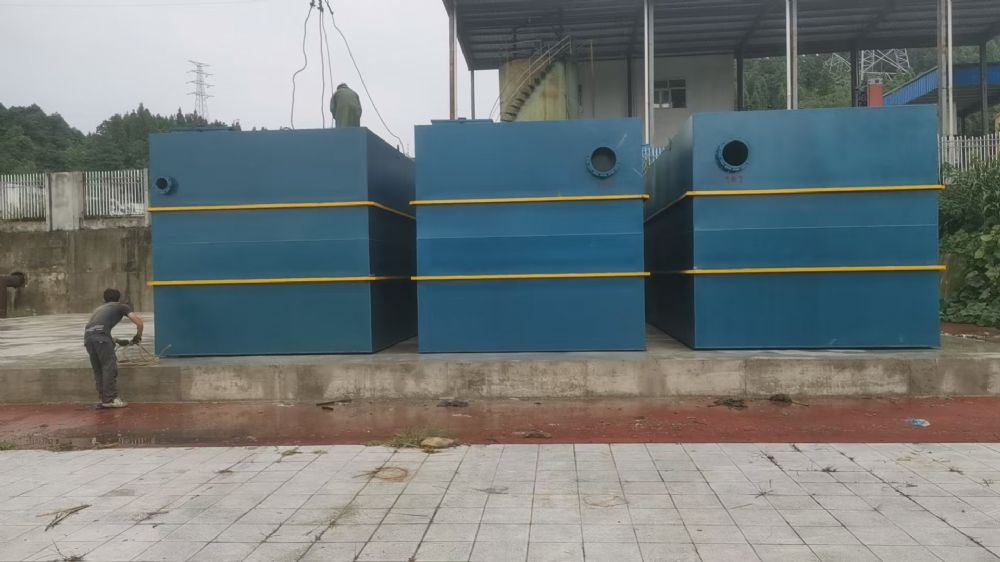 贵阳小箐污水净化厂现场